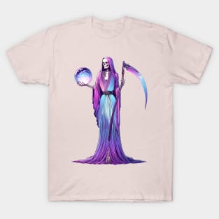 Santa Muerte Morada - Purple Santa Muerte T-Shirt